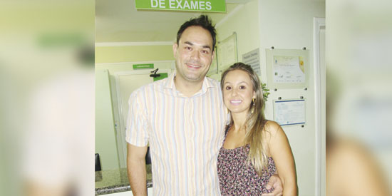 Metades que se completam (e trabalham muito):Rodrigo Faggioni-Marina.