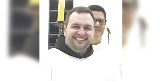 Pároco da Igreja São Judas Tadeu, Frei Luís Fernando Nunes Leite