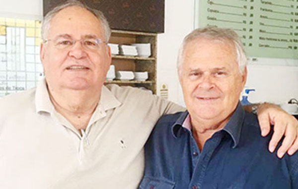 Irmãos Renato Andrade e Edson Andrade, da Chaminé
