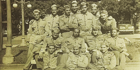 Em pé, da esquerda para a direita: Leides, José Mário, Zezinho, Nogueira, Fachada e Romildo. Fileira do meio: Toninho Borges, Mauro, Wilson e J. Gualberto. Embaixo: Zinho, Walter Careca e João Betarello