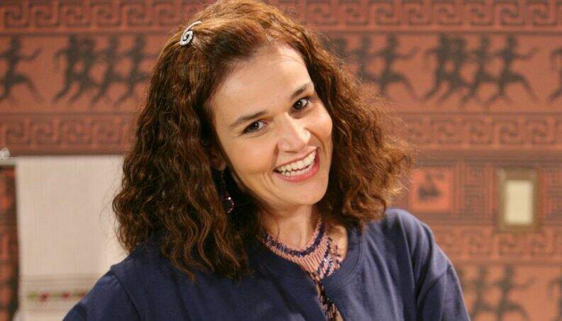 Claudia Rodrigues na época do seriado cômico 'A Diarista'