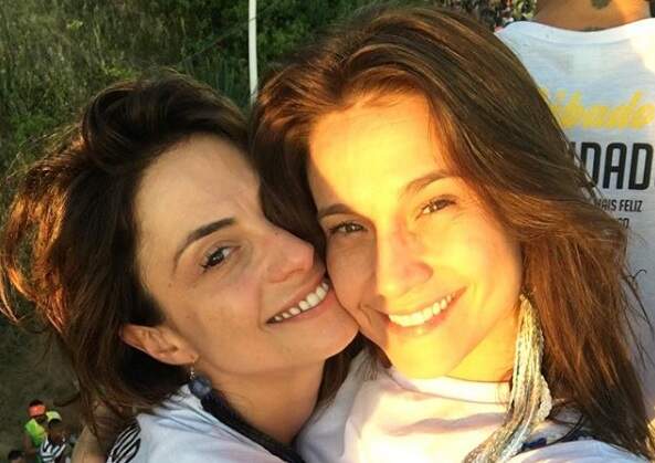  Fernanda Gentil e sua namorada Priscila Montandon