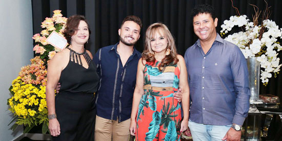 Adriana Nascimento, Maria Paula Figueiredo, Filipe Nascimento e Marcos Pires
