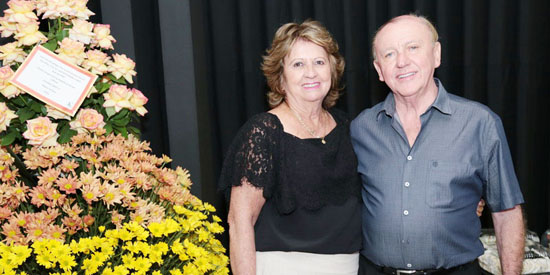Ex-delegado Luis Carlos da Silva e Beth Balan Isaac
