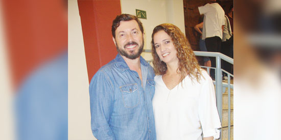 Adriano (Dri) Simões-Gisele também curtiram a mega Festa do 