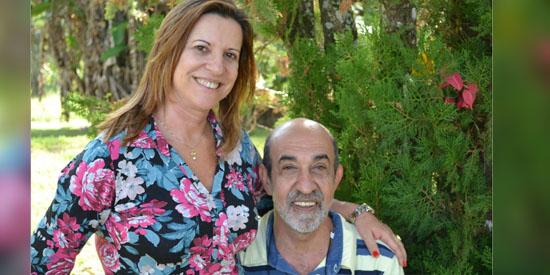  Da Unimed Franca, Antônio Jorge Salomão, e esposa Olga Salomão