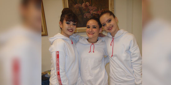 No Municipal: Graziela Palermo, Sofia Oliviéri e Maria Laura Duarte