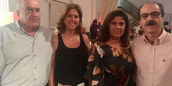 José Célio Goulart, Raquel Jardim, Rosangela Bertoni e Wellington Bertoni