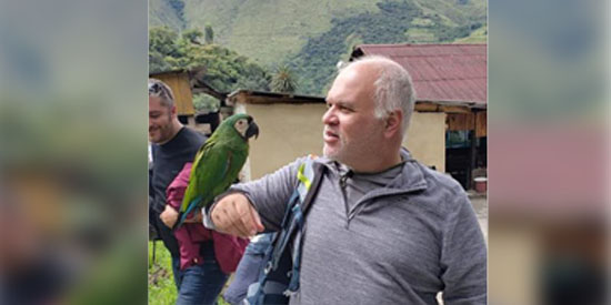 Ricardo Corrales se superando no Peru