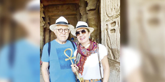 Tour pelo Egito, Maria Helena Bagueira e Humberto Coelho