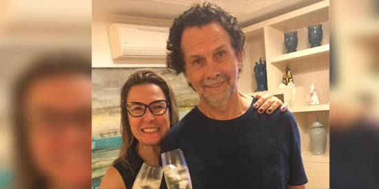 Agenor Gado e sua Adriane Micheletti, que aniversariou dia 10/5