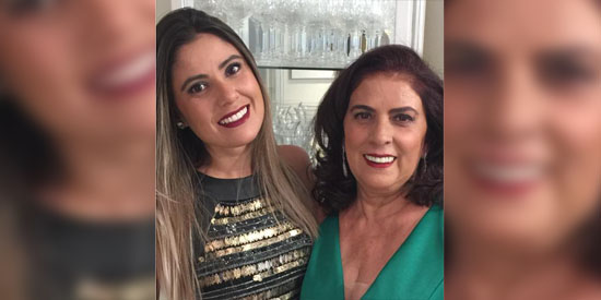 Mãe e filha advogadas: Rosângela Bertoni e Larissa Bertoni