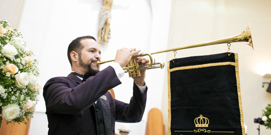 Welison Leão, da companhia musical Catita