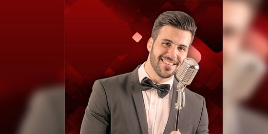 Gustavo Sápio, vocalista da Banda Gênese