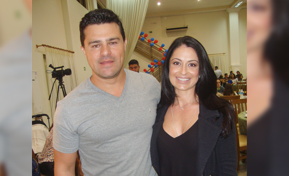 Cleilson Santos e Maria Cristina Sanches  também bateram o ponto