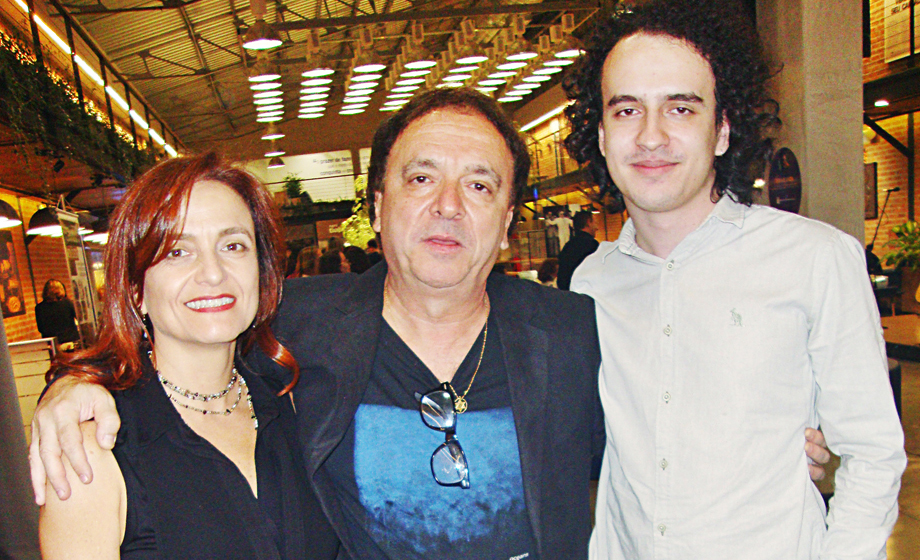 No Boulevard LuizaLabs: Heloísa Viscome,  Beto Eliezer e filho Noel