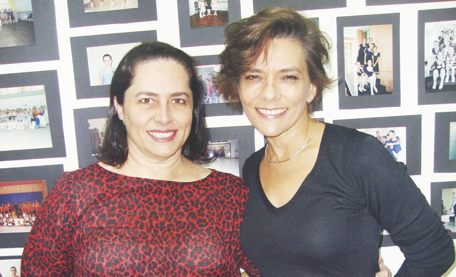 Elas amam dançar: Lílian Melo e Ana Barros. Da Plêiade