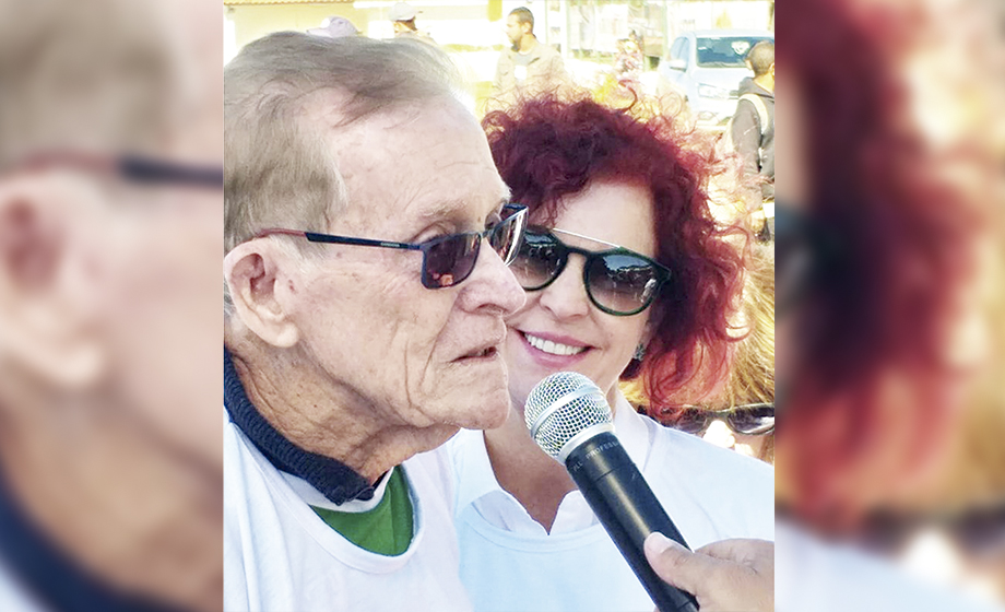 José Lancha Filho e Flávia Lancha Oliveira no Lanchão, que completou 50 anos esta semana