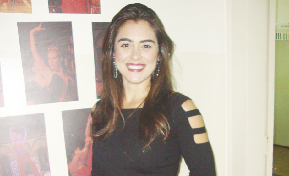 Sofia Bittar também esteve  na Exposição “50 Anos na Dança”