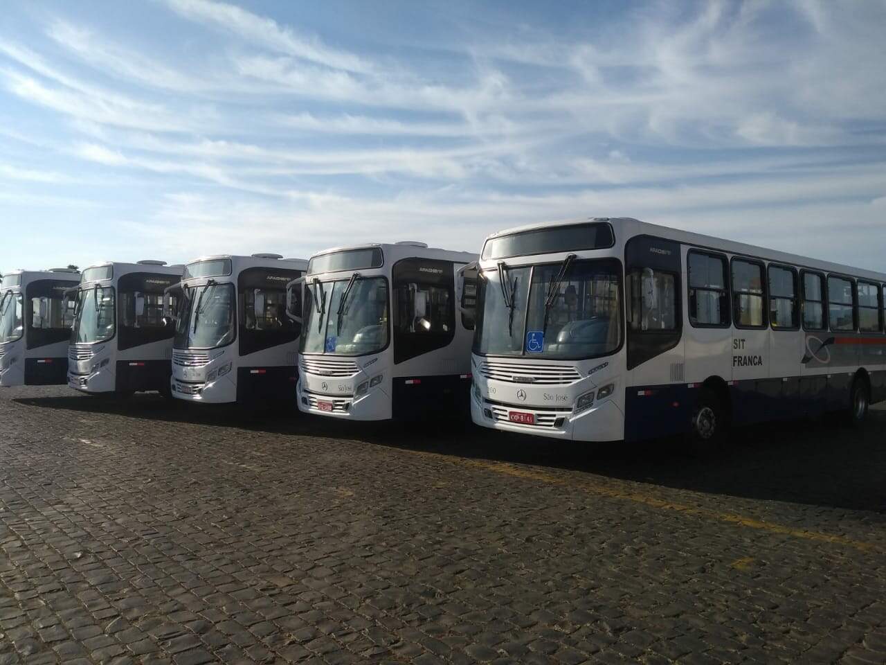 Empresa São José coloca 10 novos ônibus nas ruas de Franca