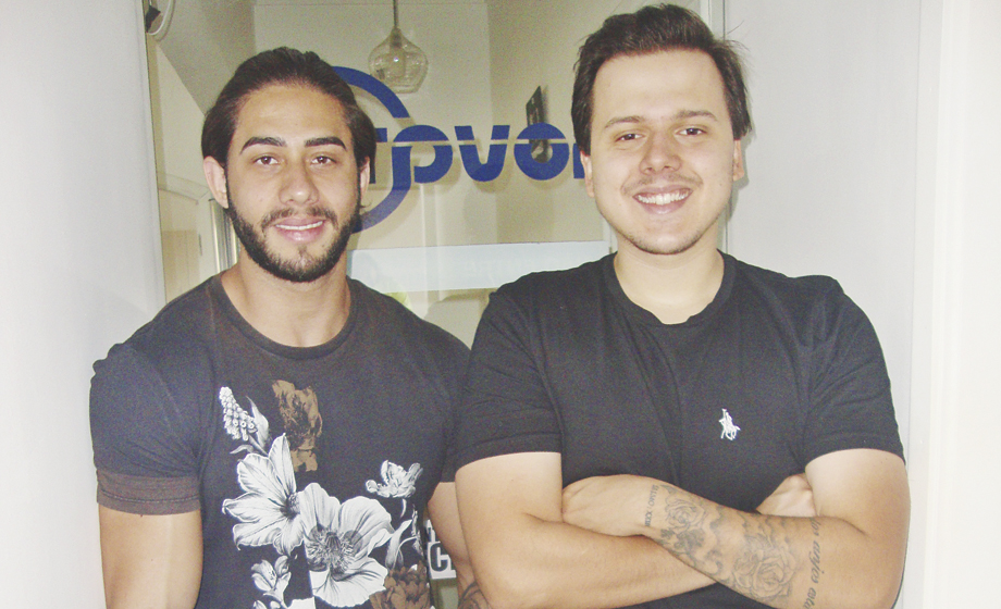 Novíssima dupla francana: Álvaro e Marcelo, hoje notícia por aqui