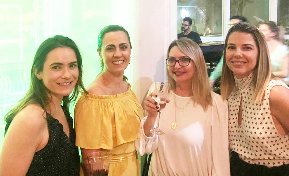 Queridas médicas cooperadas da Unimed-Franca: Ana Laura Bersani, Lilian Benedetti, Gislaine Almeida e Renata Haber
