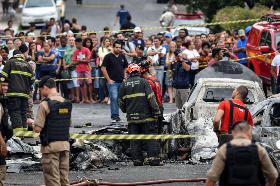 Queda de avião em Minas Gerais