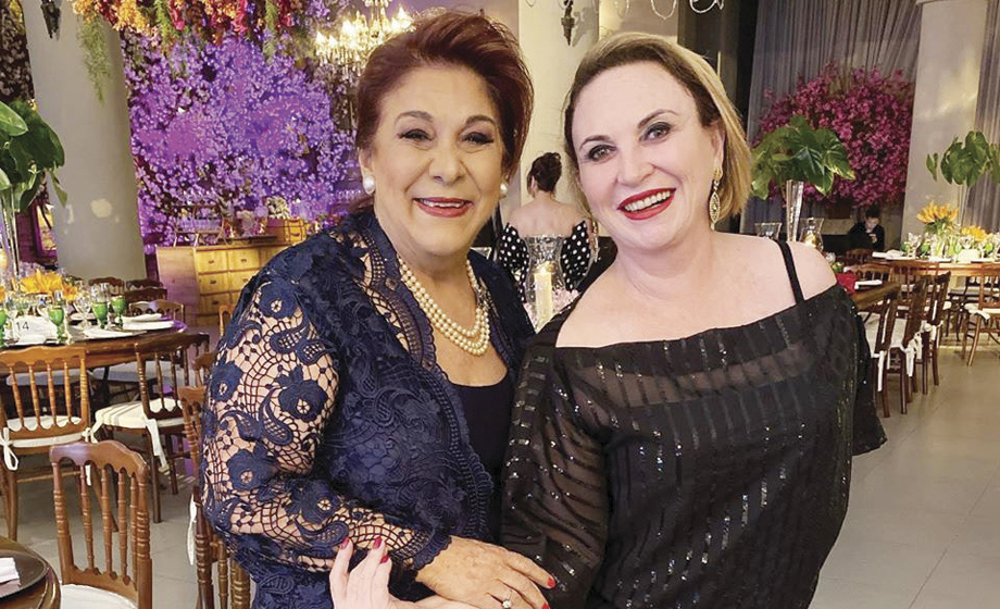 Badaladas colunista sociais Cida Caran (São José do Rio Preto-SP) e Denise Cursino (Catanduva-SP)