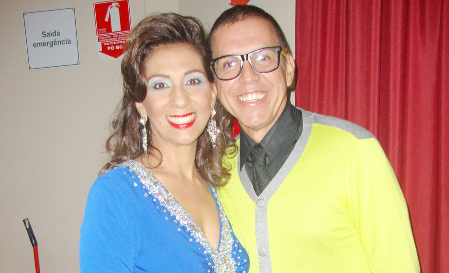 Amigos: Rosana Branquinho e Yves Anderson de Souza (nat é amanhã)