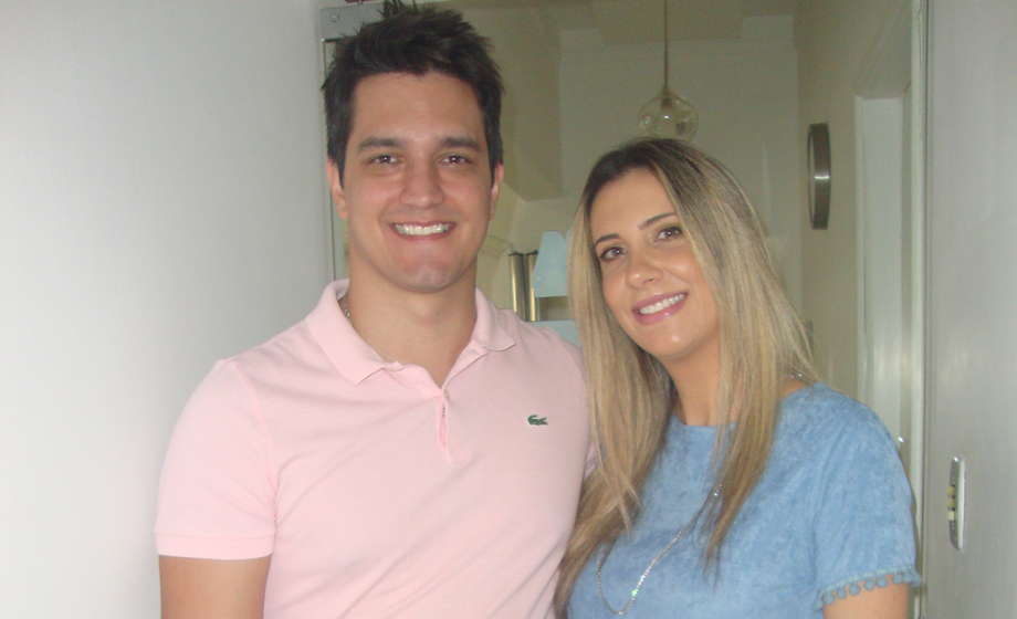 Casal Filipe Azevedo (analista de investimentos) -Andrea Donzelli (terapeuta)
