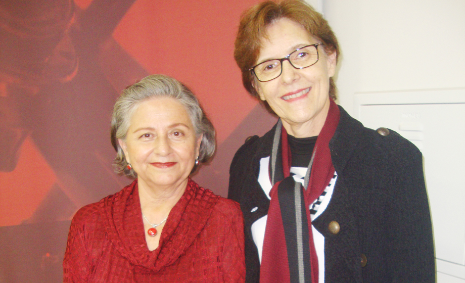 No Teatro do Sesi (2): Fernanda Ewbank e Maria Laura Rodrigues Alves