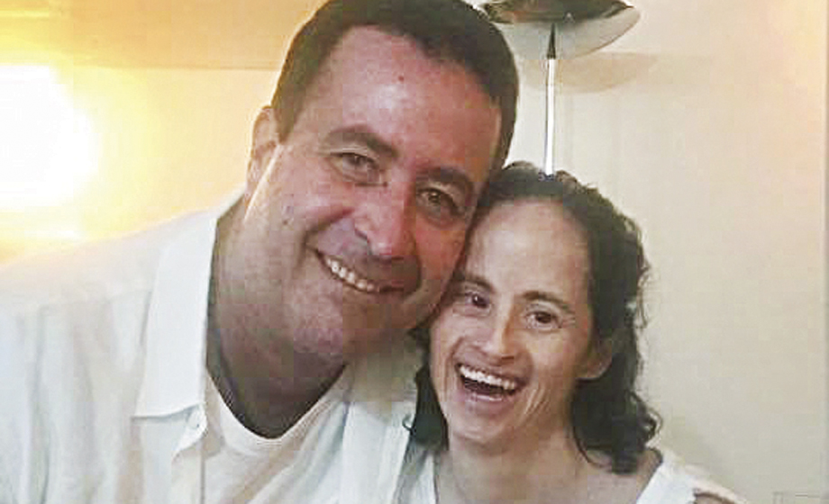  Waguinho Samello, con la hermana Silvinha Tosi de Mello, que aniversariou ontem 