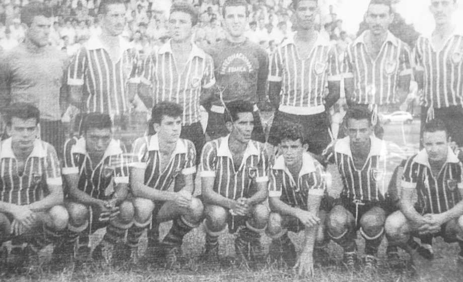 Em pé, da esquerda para a direita: Benelli, Alemão, Luizinho, Milton Raimundini, Juarez, Mitre e Tim Leite. Agachados: Canuto, Alvim, Contine, Rubens, Laércio, Brim e Arturzinho. Laércio, Milton e Tim Leite estão vivos