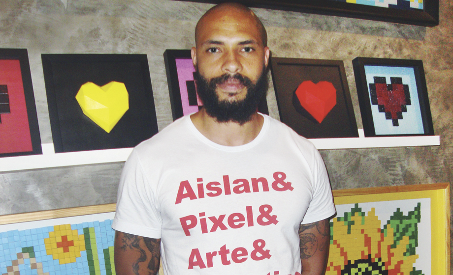 Grandes artistas (2): Aislan Adrian até na França já expôs!