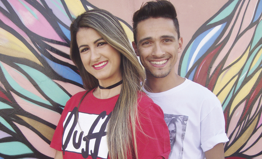Muito amigos: Leka Souza e Vítor Souza. Especial pro meu clic