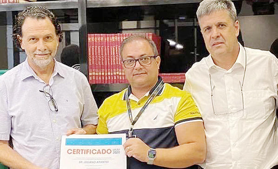 Agenor Gado, Juliano Arantes e Sergio Viário envolvidos com o Leilão da Apae-Franca