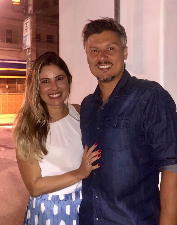 Advogada Larissa Bertoni e o noivo Rafael Guiselini em ritmo de preparativos do casamento nos próximos meses