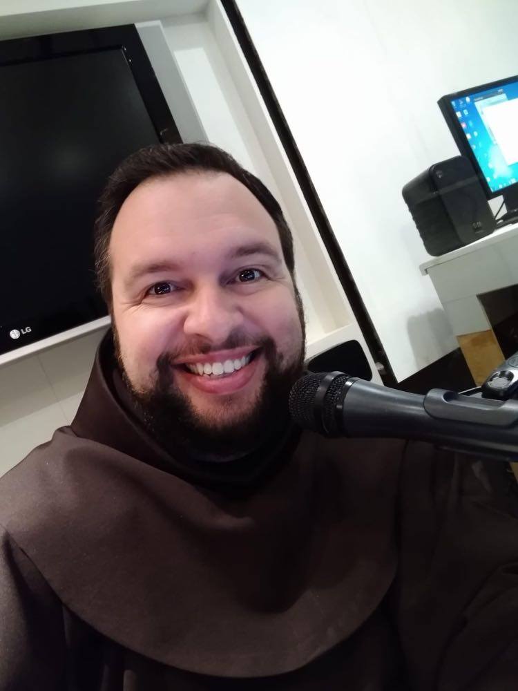 Pároco da Igreja São Judas Tadeu, Frei Luís Fernando, recebeu incontáveis manifestações pelo aniversário, dia 2 de julho