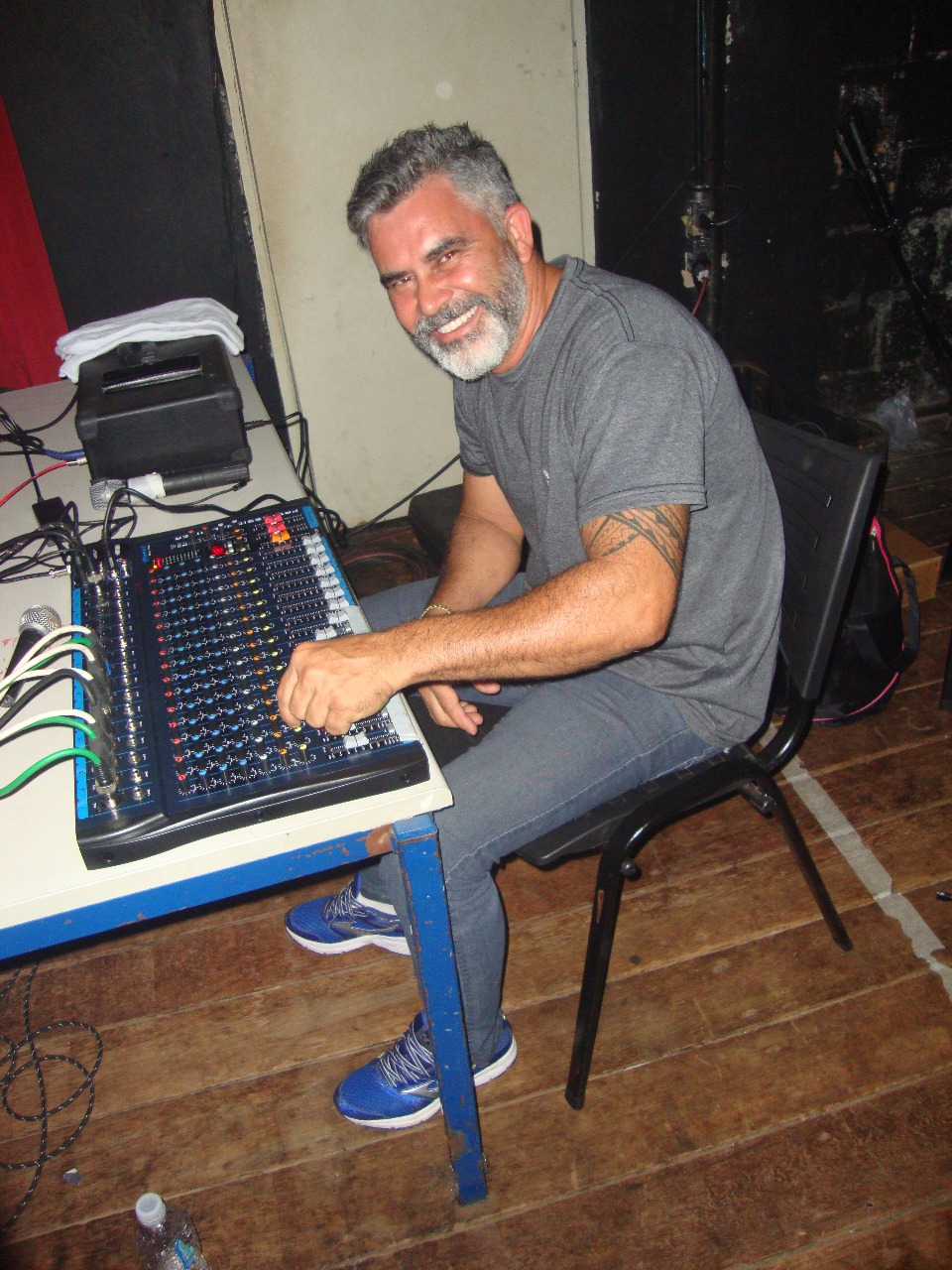 DJ Luizinho no memorável “Águas de Março”/2019 (no “Municipal”).