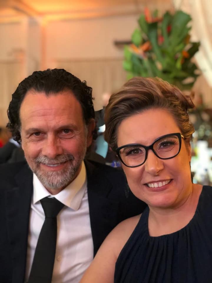 Agenor Gado (foto com a mulher Adriane Micheletti), recebeu inúmeros cumprimentos no Dia do Voluntariado