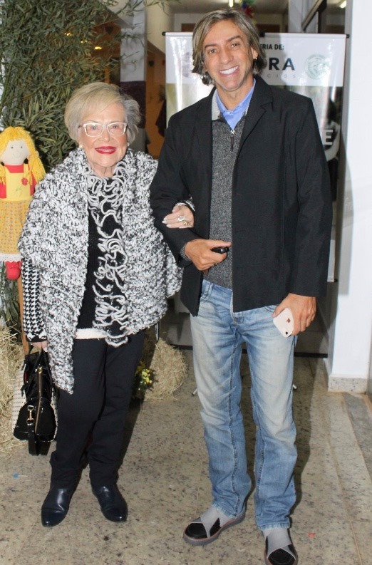 Com Well, numa das festas do CMF, amiga querida e mestra Patrícia Pizzo (pedimos orações pela sua recuperação)