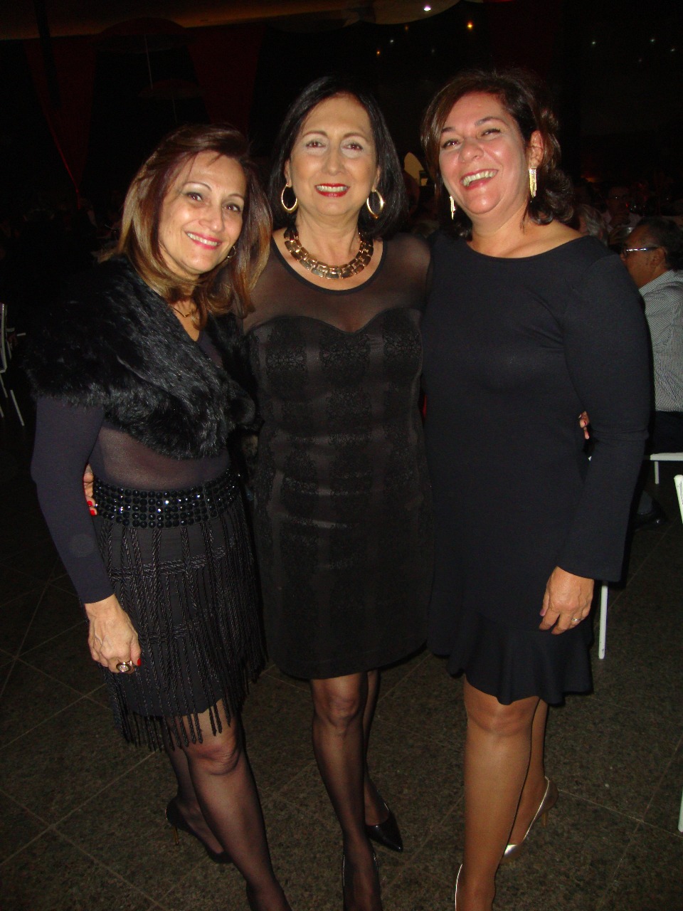Sílvia Penteado, Rita Jorge (nat é na 4ª.) e Lúcia Salomão.