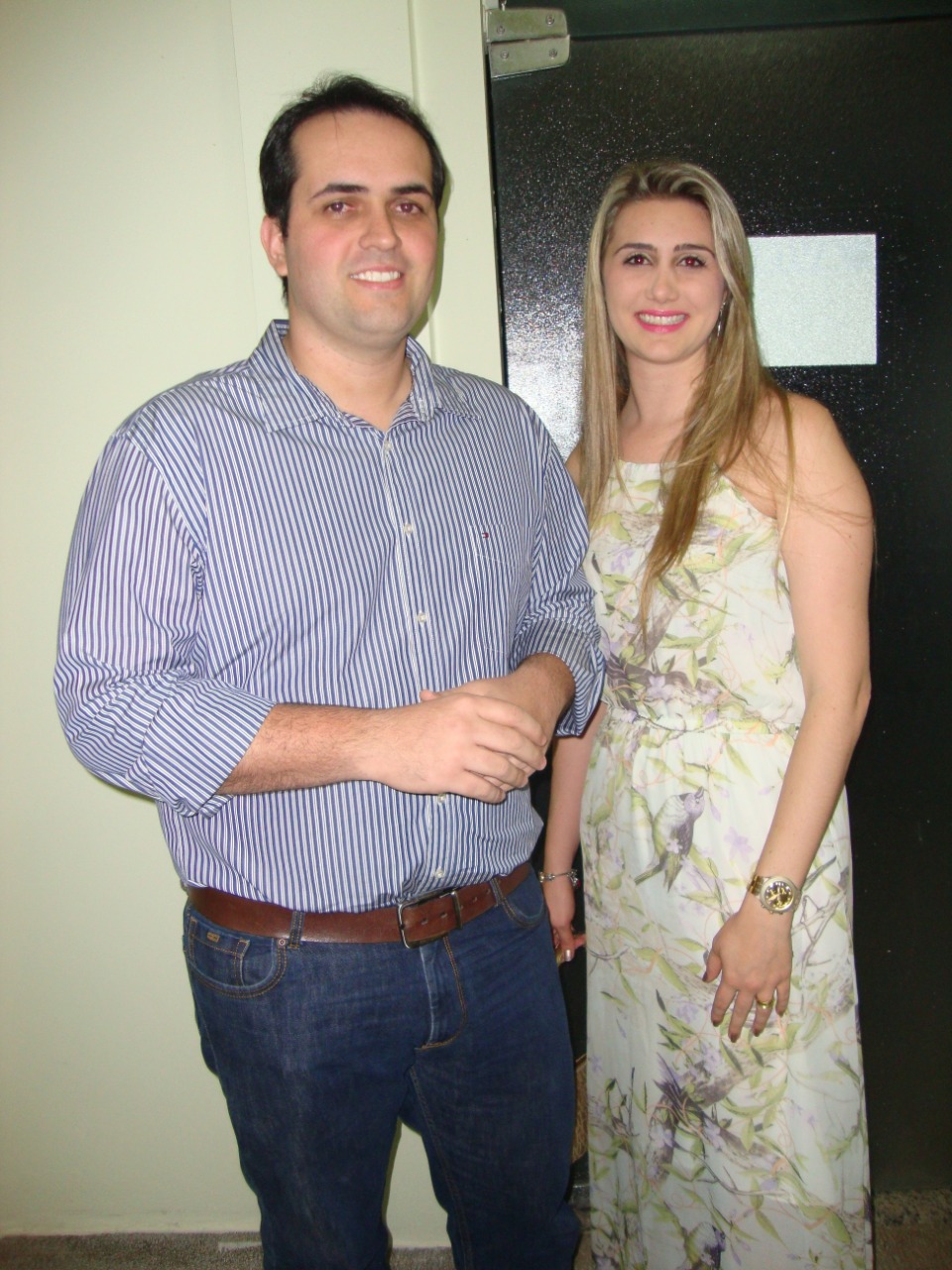  João Paulo Dias e esposa Andressa.