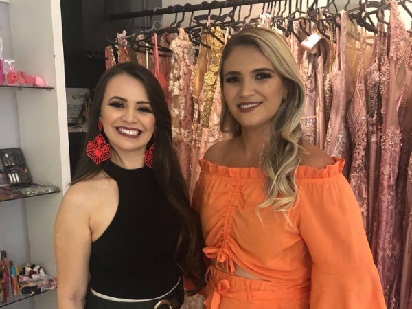 Lindas, Josy Reis e Natalia Rejane arrasaram ontem (19) no coquetel do Espaço Elegance