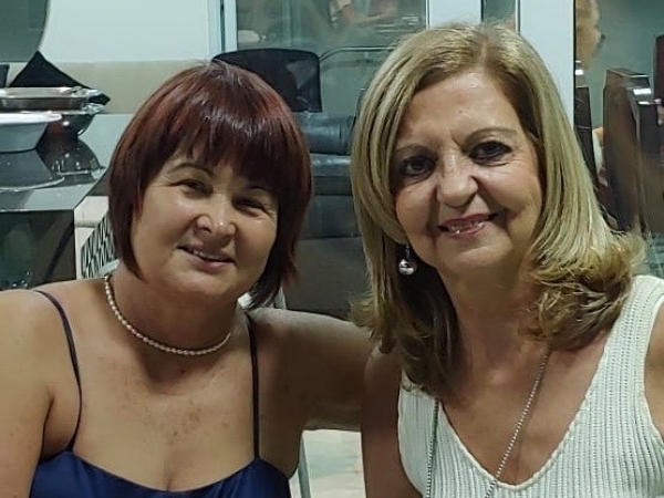 Damas beneméritas, que se destacam: Rosinha Aylon (Berçário Dona Nina) e Dalila Barini (CVSF)