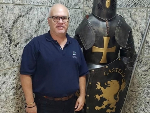 Atualmente residindo em João Pessoa-PB, o empresário Ricardo Corrales (SMN) passa dias de relax no Rio de Janeiro  