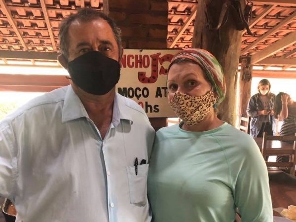 Carlos Pigrucci e a chef Vivi Pigrucci estão recebendo, de terça à domingo, francanos para agradável almoço no JP