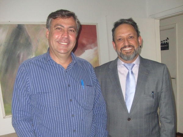 Atuantes (em Franca) na Logosofia: Fernando Rizieri e Ademir de Oliveira.