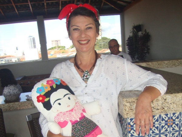 Rosí Santos (da “Delicate”) me enviou mimo e mensagem natalina.