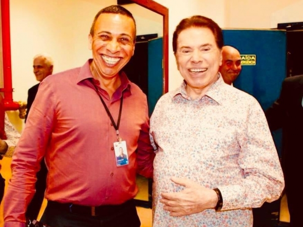 Joaquim Ferreira e Sílvio Santos